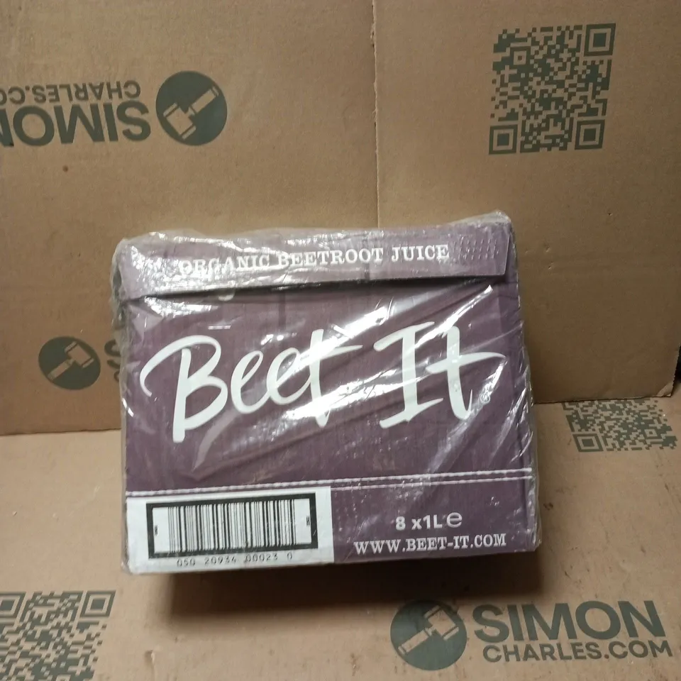 BEET IT ORGANIC BEETROOT JUICE – 8 X 1L