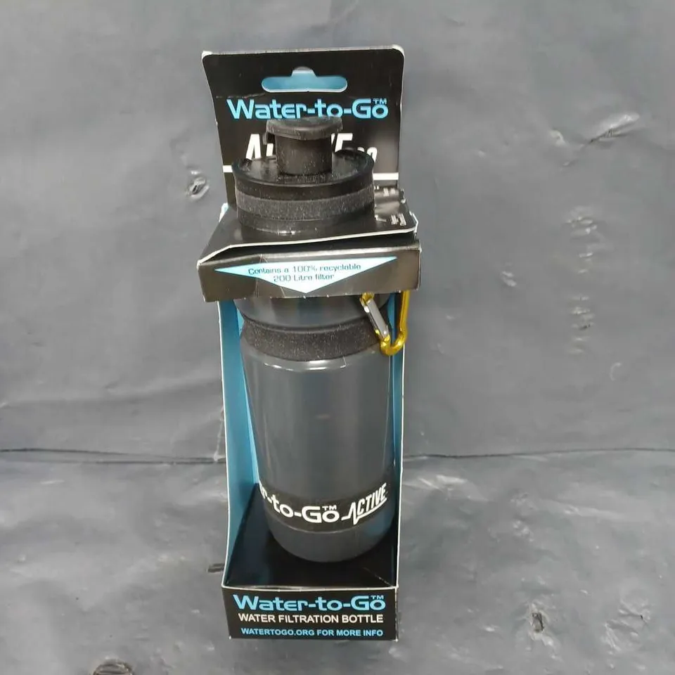 WATER TO GO WATER FILTRATION BOTTLE 60CL 