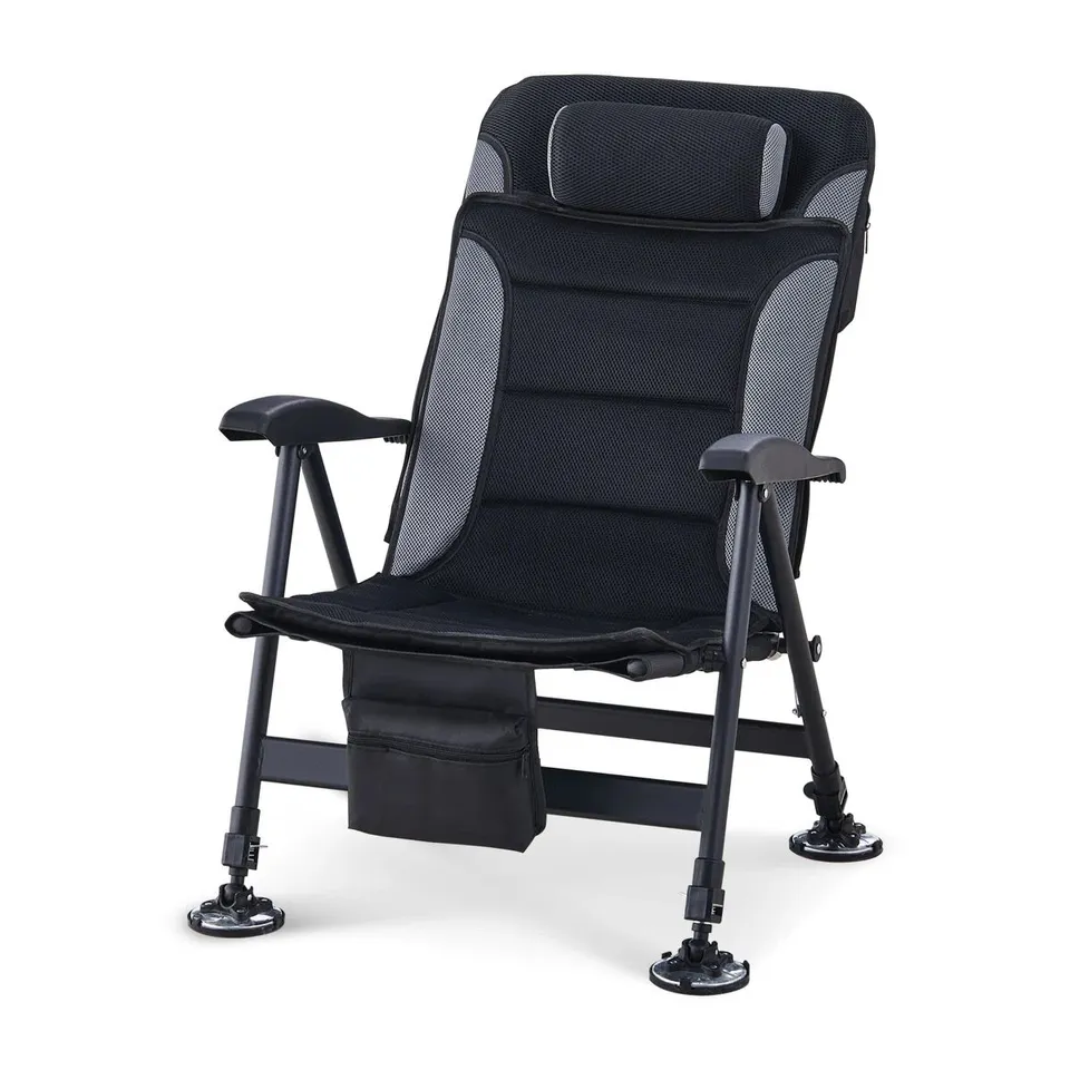 BOXED CAMAY FOLDING CAMPING CHAIR WITH CUSHIONS 