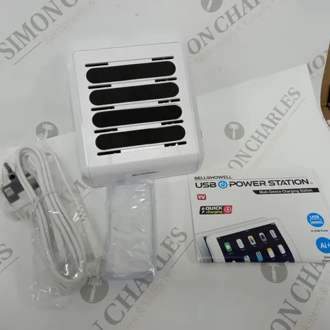BELL HOWELL USB MULTI DEVICE CHARGING STATION
