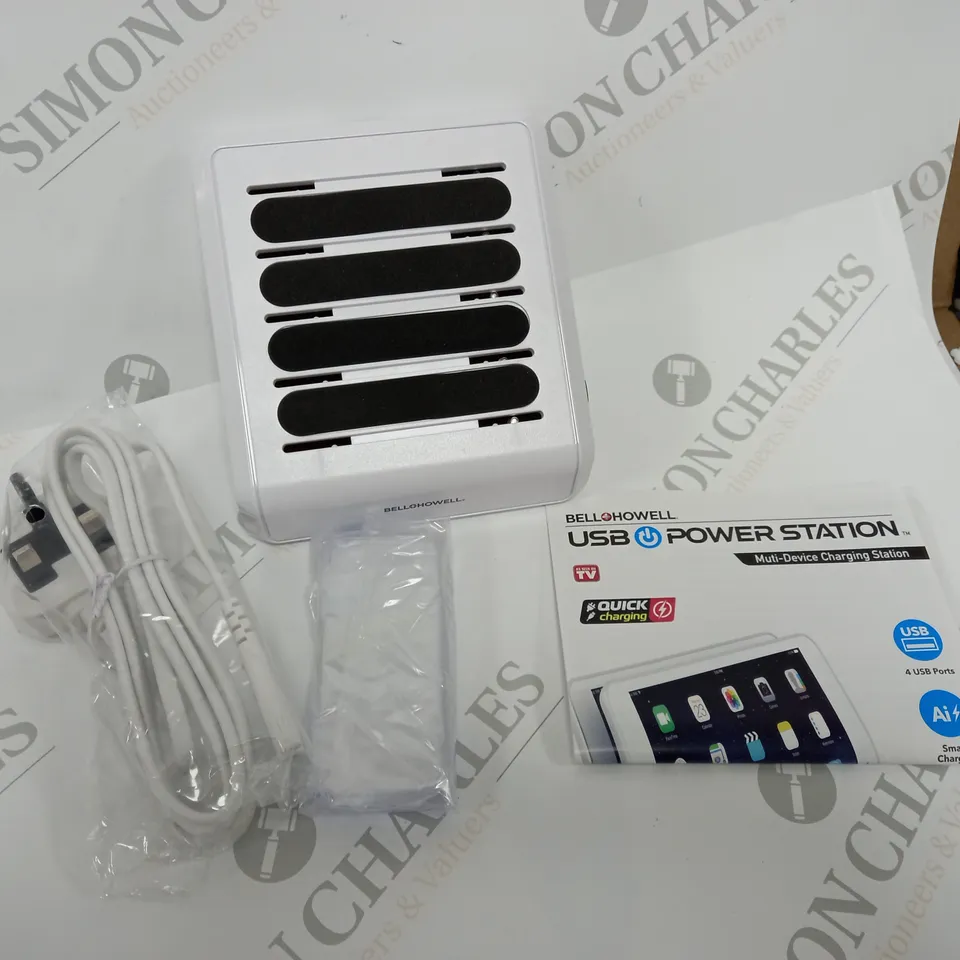 BELL HOWELL USB MULTI DEVICE CHARGING STATION