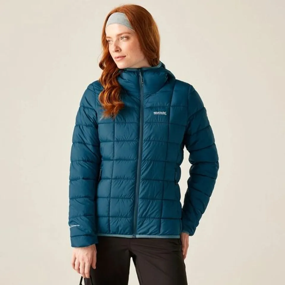 BRAND NEW REGATTA WOMEN'S ASPER PADDED JACKET IN MOROCCAN BLUE - UK 10