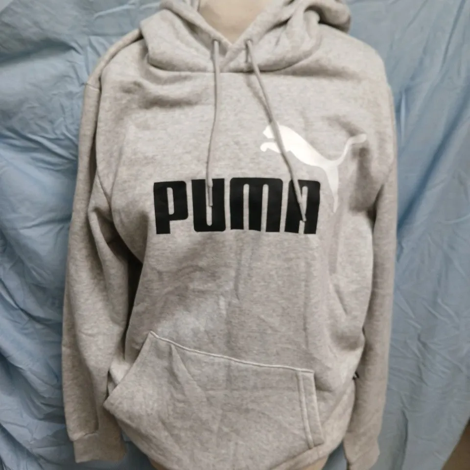 PUMA HOODIE – HEATHER GREY, SIZE M