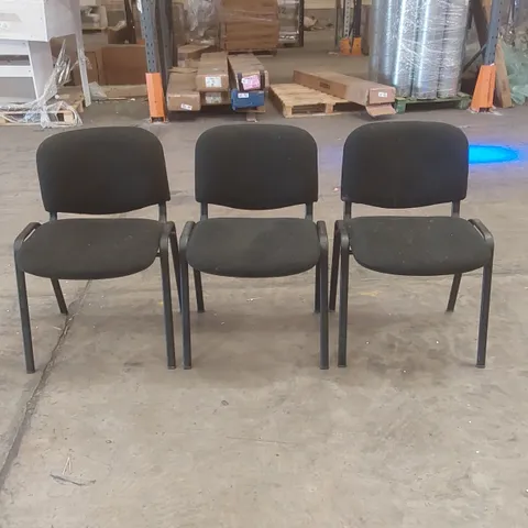 SET OF 3x OFFICE CHAIRS