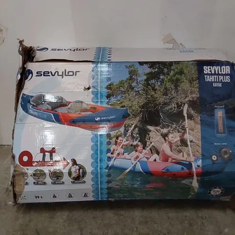 BOXED SEVYLOR TAHITI PLUS INFLATABLE KAYAK (1 BOX)