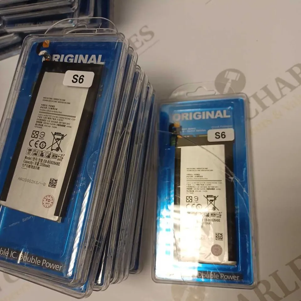 LOT OF APPROX 10 TO INCLUDE S6 DOUBLE IC. POWER BATTERY