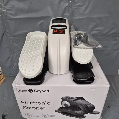 BOXED BLISS & BEYOND ELECTRIC STEPPER IN WHITE