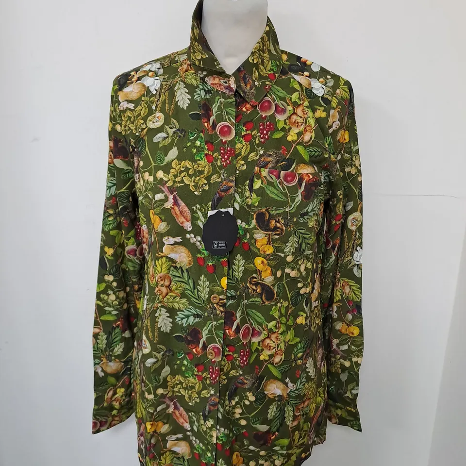 JOANIE NATURAL HISTORY MUSEUM SHIRT SIZE 10 