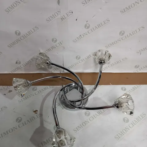 BOYD 6 LIGHT INTERGRATED LED SEMI FLUSH