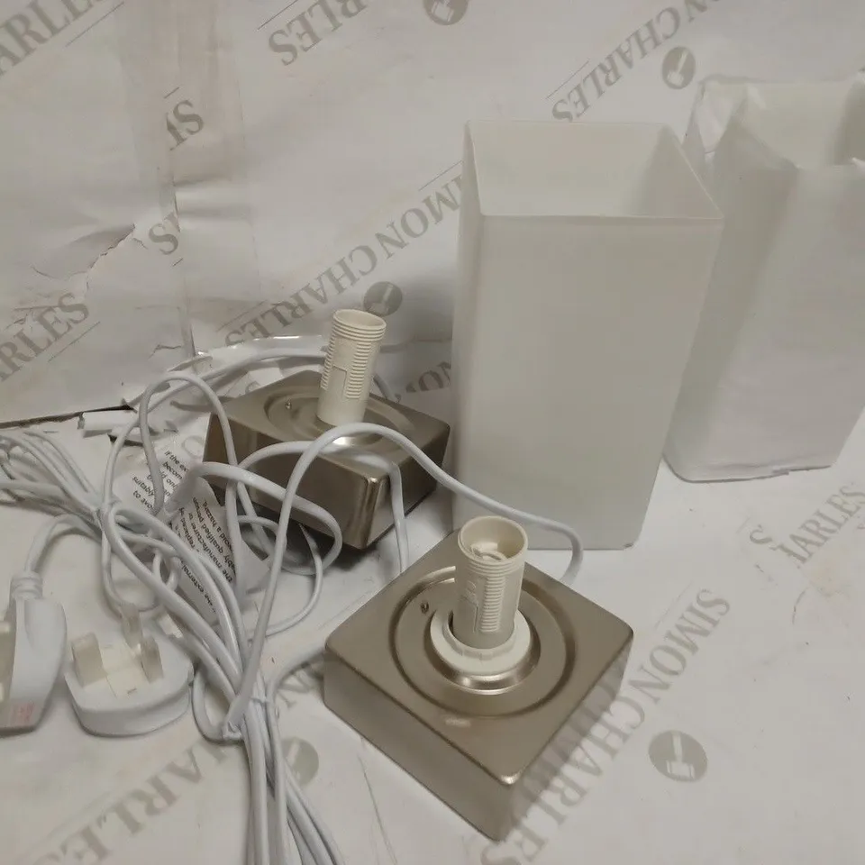JOHN LEWIS SET OF 2 LAMPS