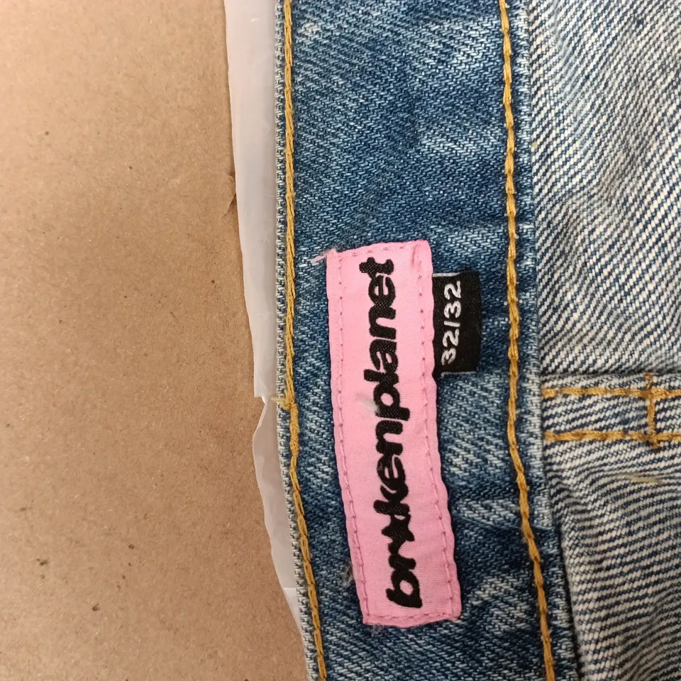 BRAND PLANET DENIM JEANS – WOMEN'S JEANS, UK SIZE 32 (32/32)