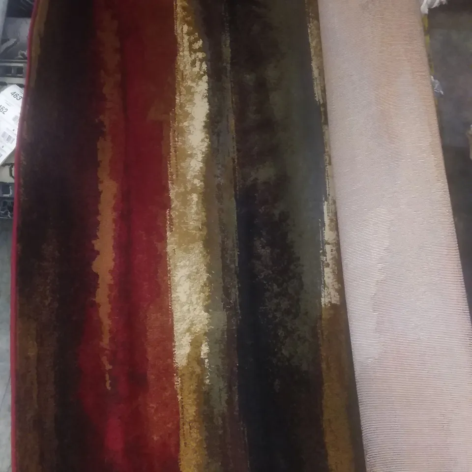QUALITY METTLE4 BROWN/BEIGE RUG 160 × 220