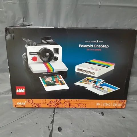 BOXED LEGO POLAROID ONE STEP SX-70 CAMERA - 21345