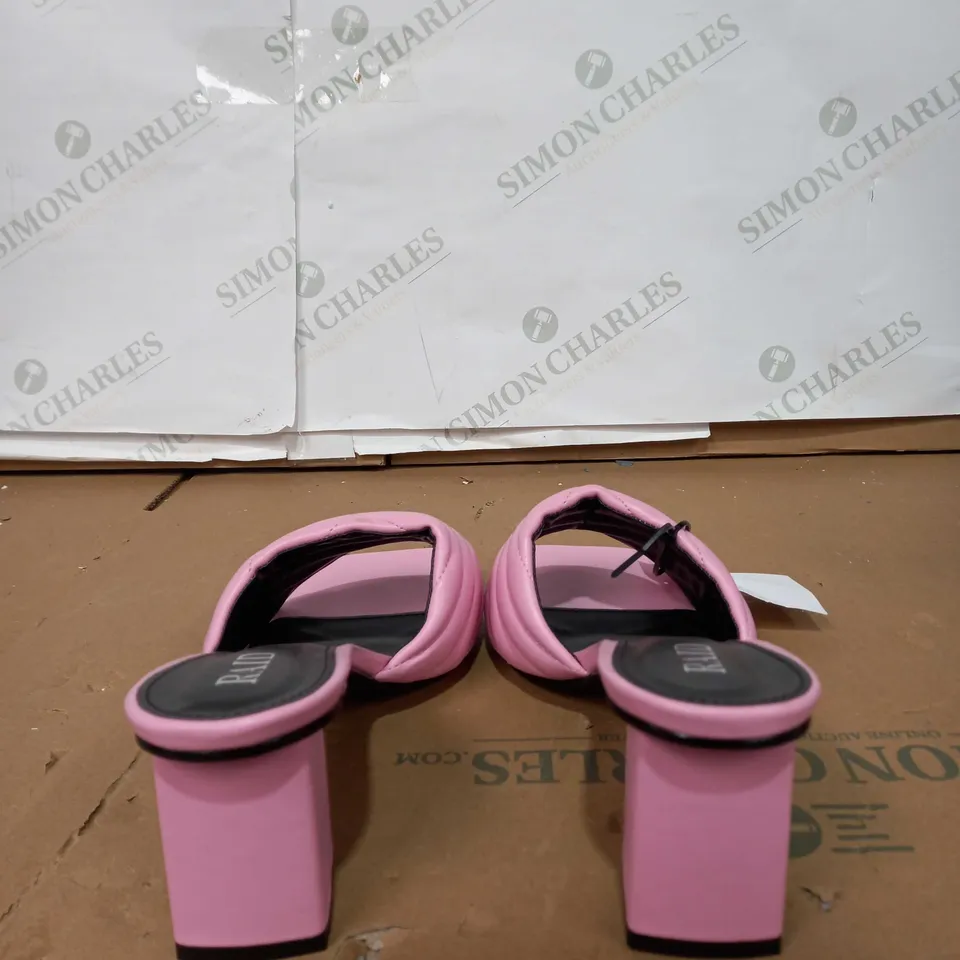 RAID PINK HEELS SIZE 9