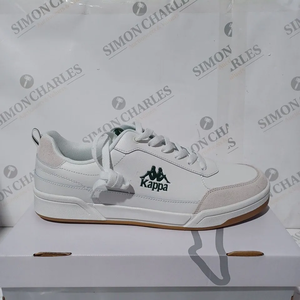 BOXED KAPPPA ATH ROCCA SN32 WHITE AND GREEN SIZE 11