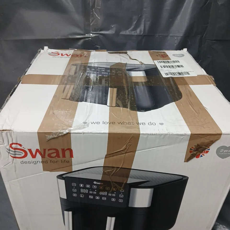 BOXED SWAN 7.6L DUAL AIR FRYER 