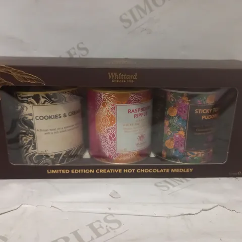 WHITTARD OF CHELSEA LIMITED EDITION CREATIVE HOT CHOCOLATE MEDLEY