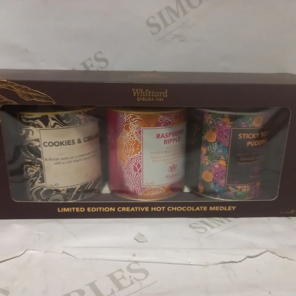WHITTARD OF CHELSEA LIMITED EDITION CREATIVE HOT CHOCOLATE MEDLEY