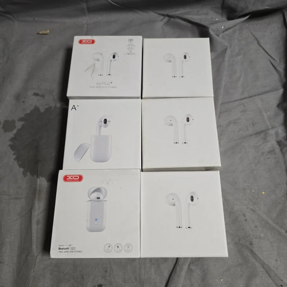 APPROXIMATELY 25 ASSORTED IN-EAR WIRELESS HEADPHONES