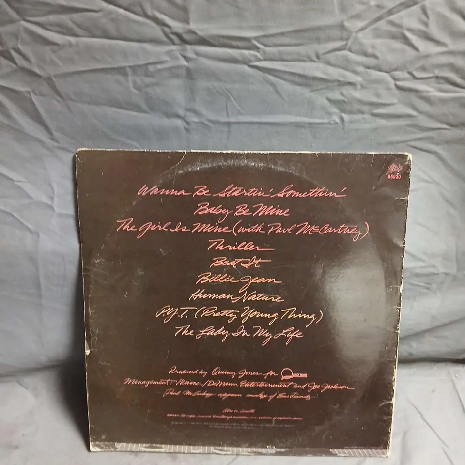 MICHAEL JACKSON – THRILLER LP (VINYL ALBUM)
