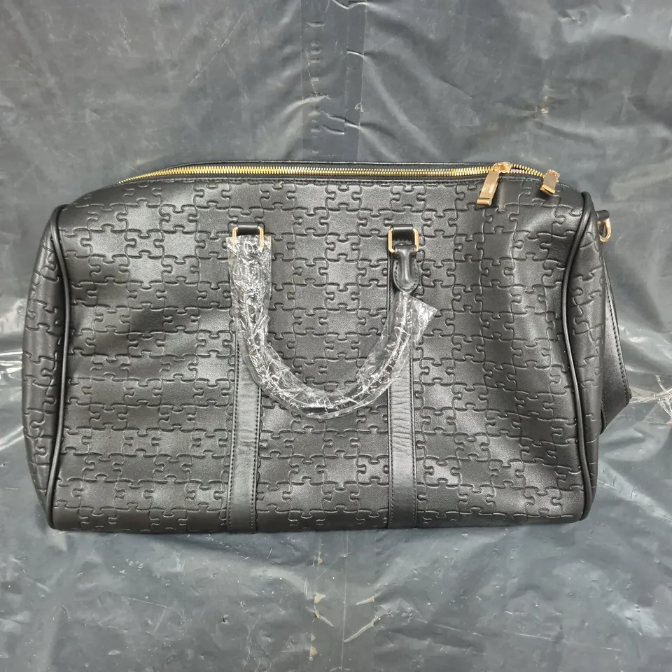 WOMENS BLACK LEATHER BAG