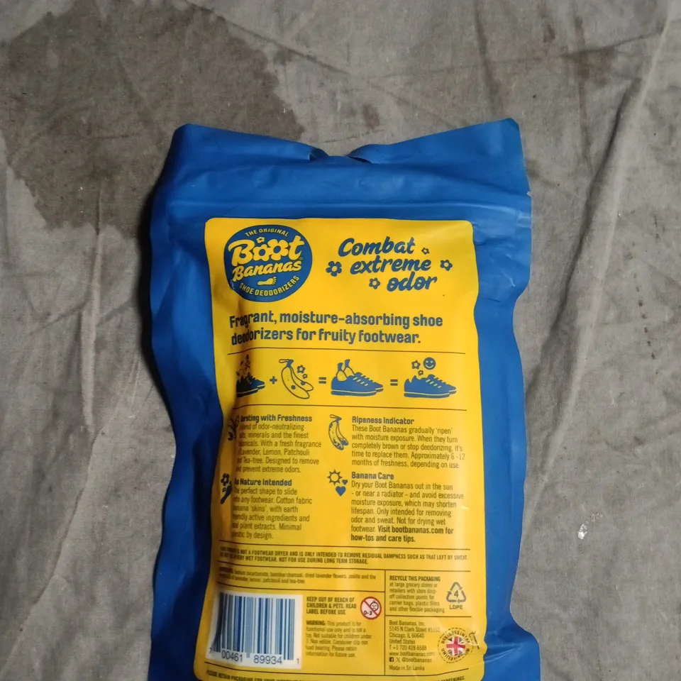 BOOT BANANAS SHOE DEODORISERS – THE ORIGINAL