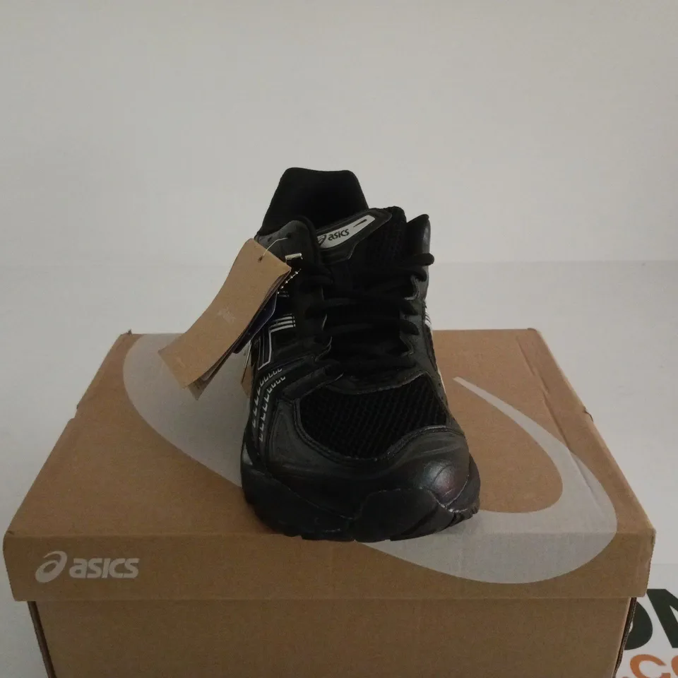 ASICS GEL KAYONA MENS BLACK/GREY TRAINERS UK 9 BOXED