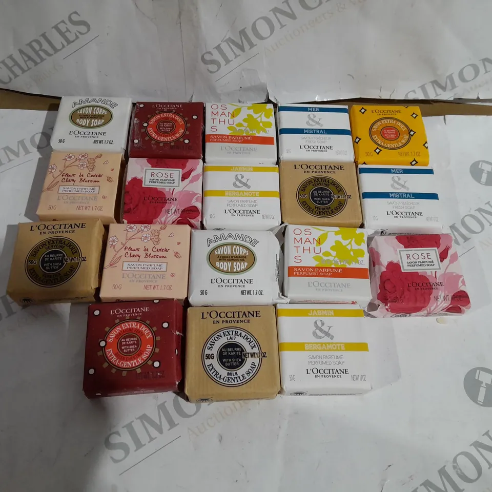 L'OCCITANE EN PROVENCE ASSORTED SOAP BARS
