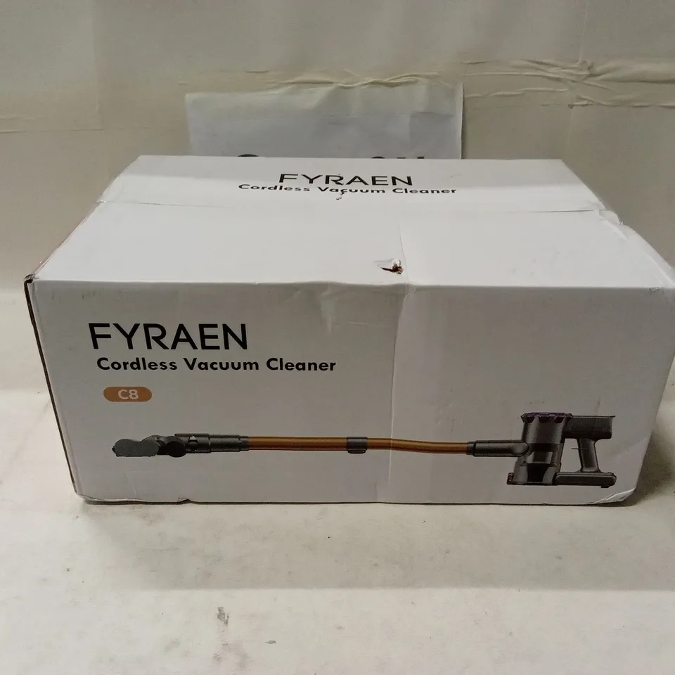 FYRAEN CORDLESS VACUUM CLEANER – BOXED
