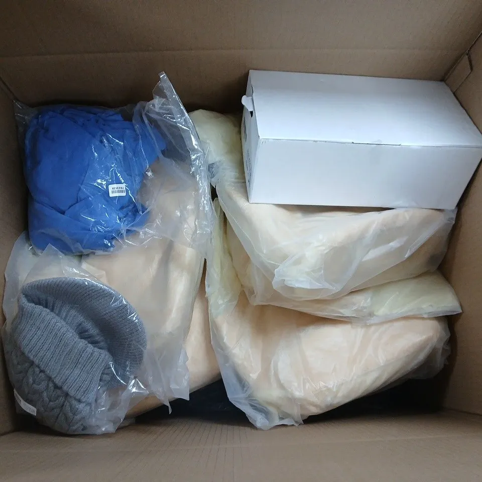 APPROXIMATELY 20 ASSORTED CLOTHING AND FASHION PRODUCTS IN VARIOUS STYLES AND SIZES - COLLECTION ONLY