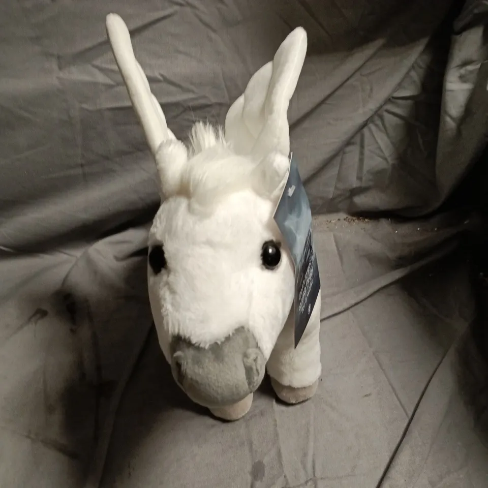 BMW WHITE PLUSH  TOY WITH TAGS – PEGGY 