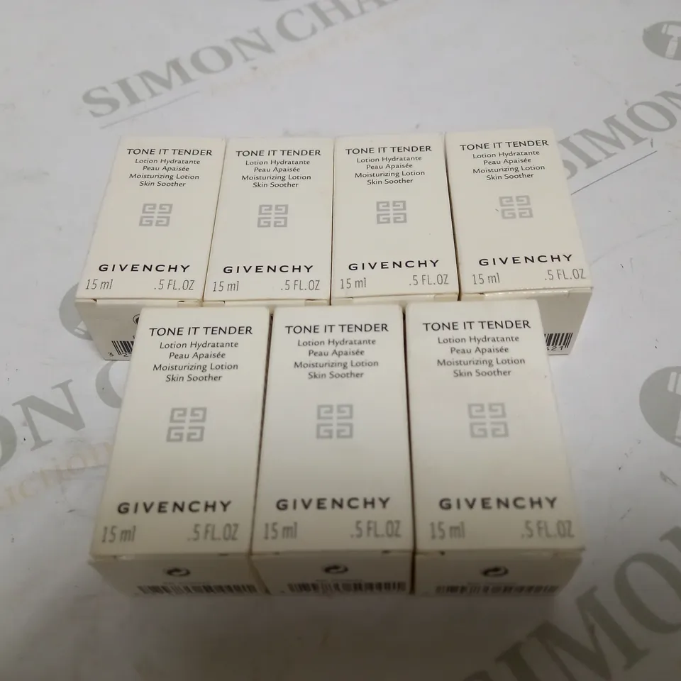 7 X GIVENCHY TONE IT TENDER SKIN SOOTHER