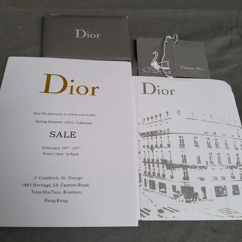CHRISTIAN DIOR SMALL TOTE BAG 