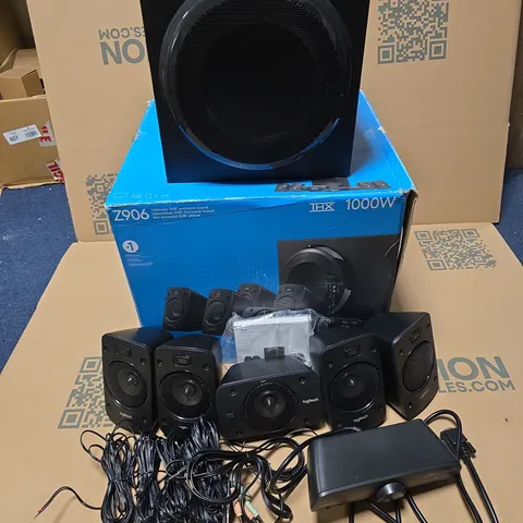 LOGITECH Z906 THX 5.1 SURROUND SOUND SPEAKER SYSTEM (BOXED) - COLLECTION ONLY