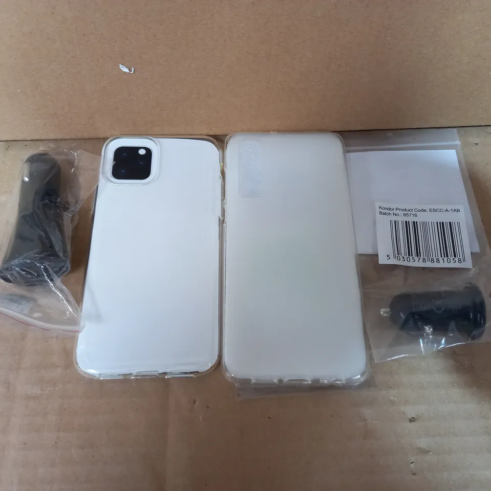 LOT OF 3 ESSENTIALS BUNDLE PACK FOR HUAWEI P30 & 5.8" 2019 IPHONE