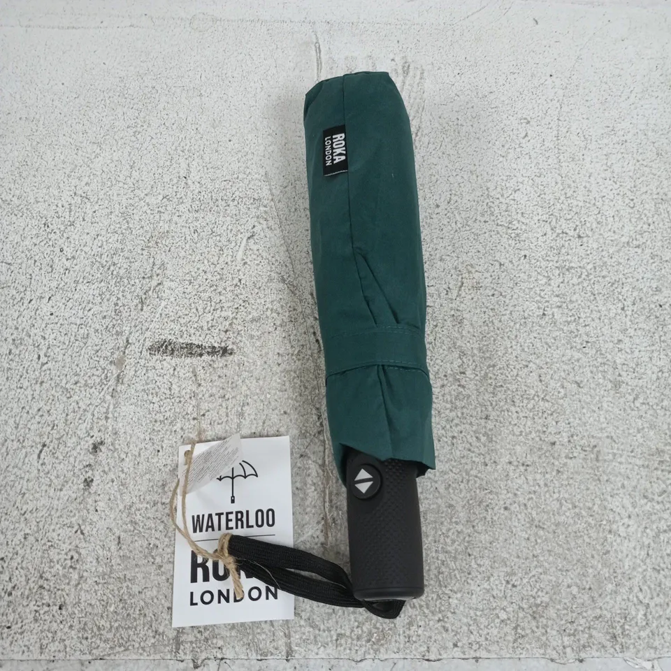 ROKA LONDON UMBRELLA – TEAL/MIDNIGHT (ONE SIZE)