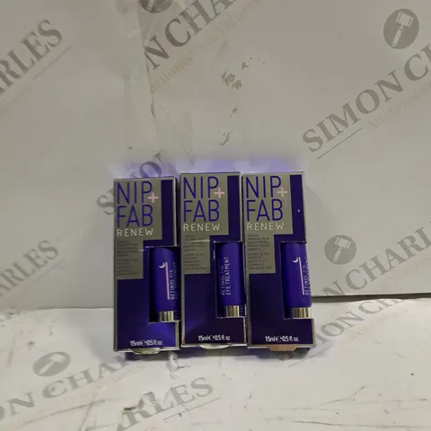 SET OF 3 NIP+FAB RENEW CREAM