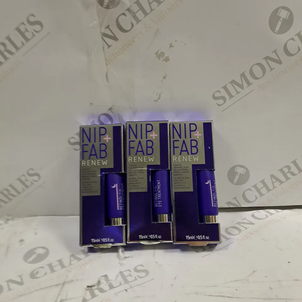SET OF 3 NIP+FAB RENEW CREAM 