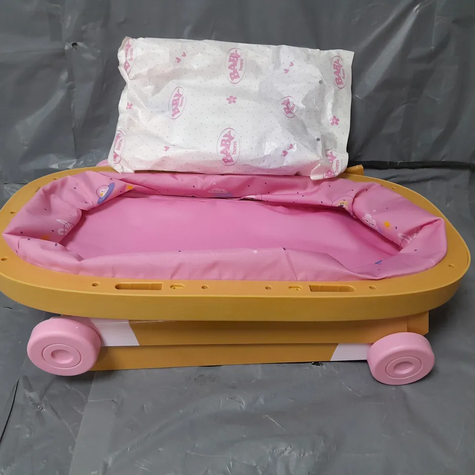 BOXED BABY BORN GOOD NIGHT BASSINET RRP £55