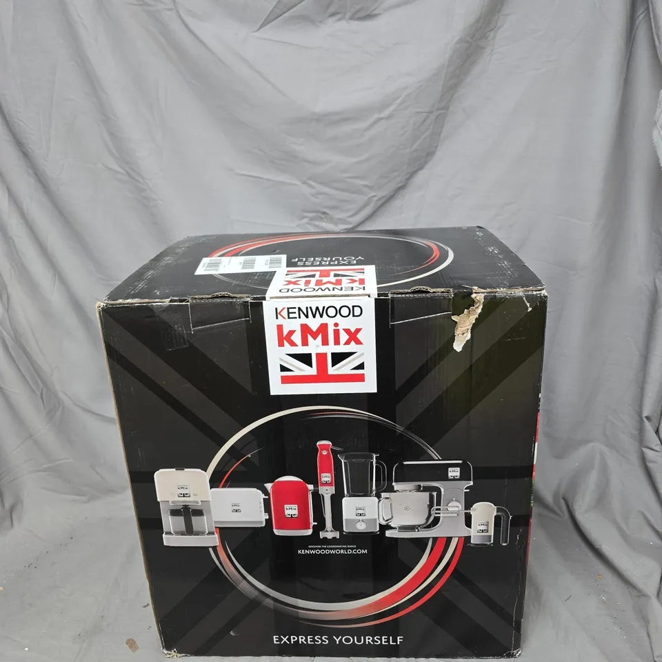 BOXED KENWOOD KMIX STAND MIXER - WHITE  - COLLECTION ONLY 