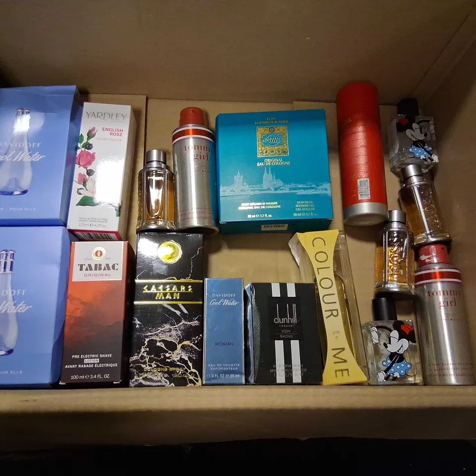 APPROXIMATELY 15 ASSORTED FRAGRANCES TO INCLUDE; YARDLEY, DAVIDOFF, DUNHILL AND TOMMY HILFIGER