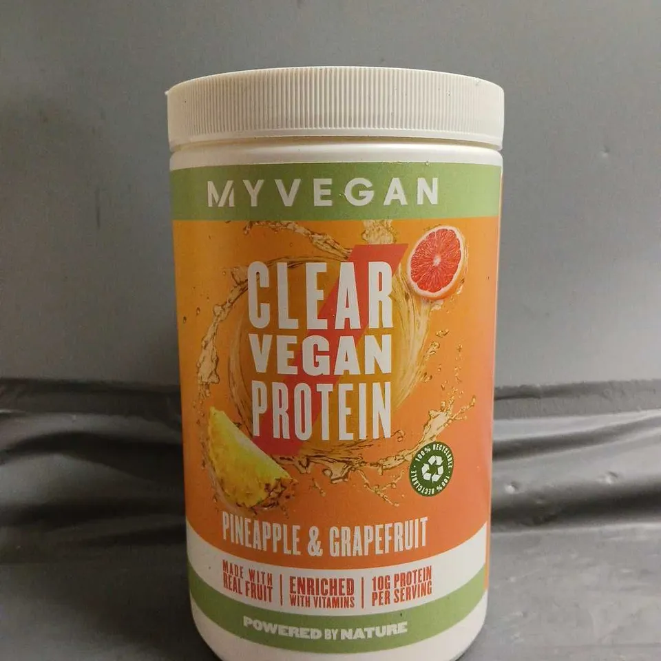 MYVEGAN CLEAR VEGAN PROTEIN PINEAPPLE & GRAPEFRUIT - 320G