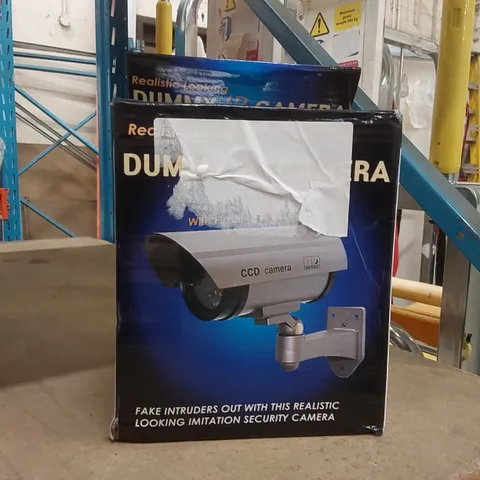 BOXED REALISTIC LOOKING DUMMY SECURITY CAMERA 