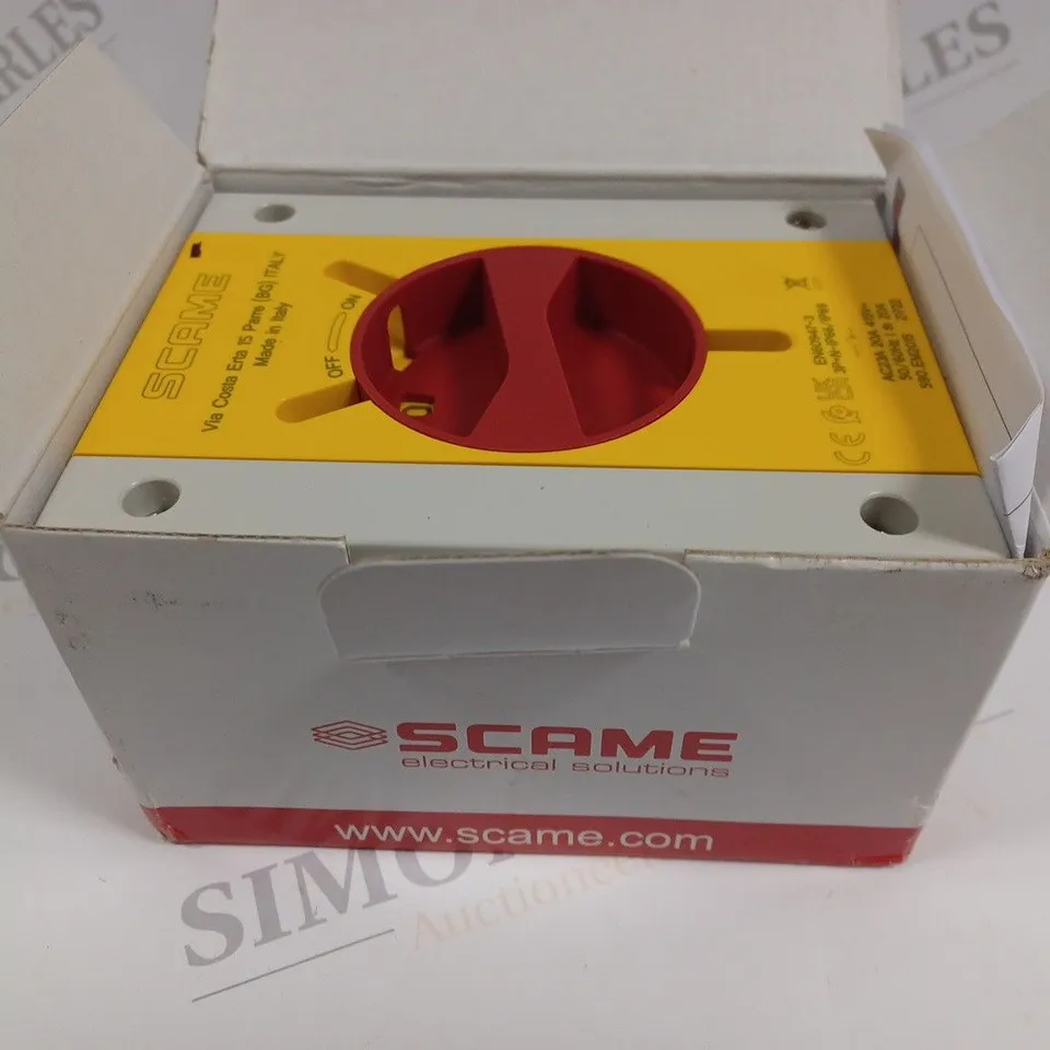 SCAME SERIES ISOLATORS-TP