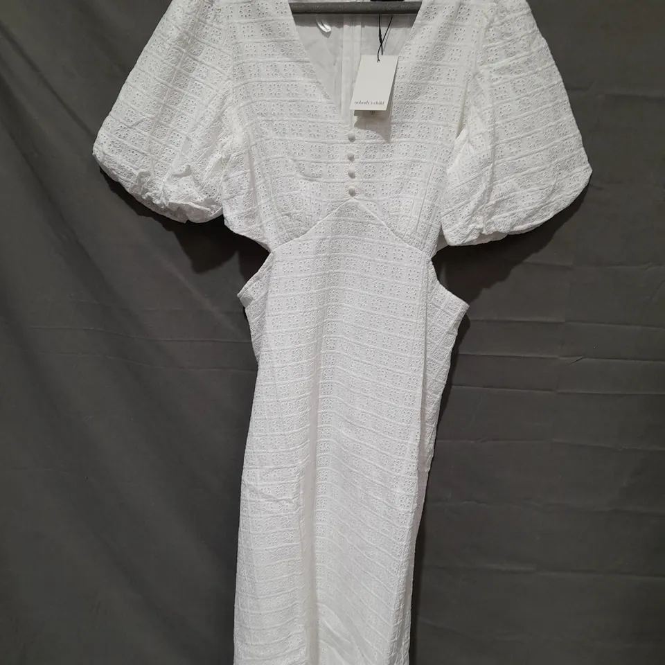 NOBODYS CHILD GABRIELLE MIDAXI DRESS PLAIN - UK 14