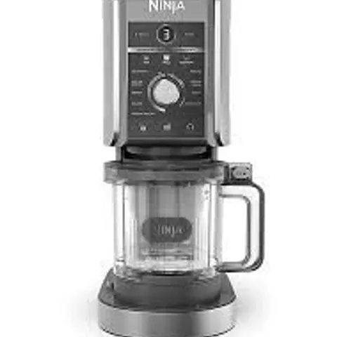 BOXED NINJA CREAM DELUXE 10 IN 1 ICE CREAM AND FROZEN DRINKS MAKER