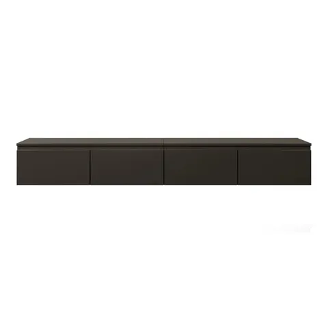 BOXED SYVANNA 200cm WALL-MOUNTED TV CABINET (2 BOXES)