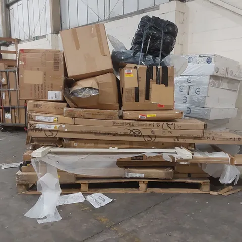 PALLET CONTAINING A VERY LARGE QUANTITY OF ASSORTED FURNITURE PARTS ECT