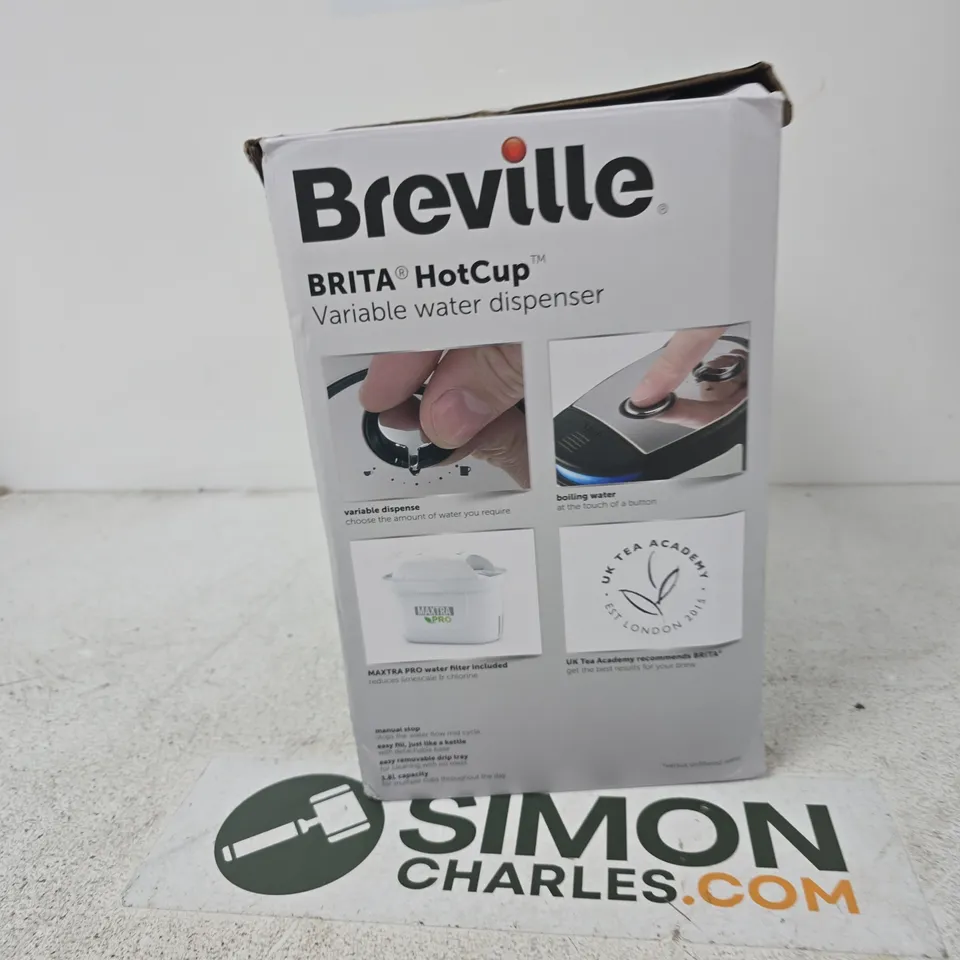 BREVILLE BRITA HOTCUP VARIABLE WATER DISPENSER – BOXED
