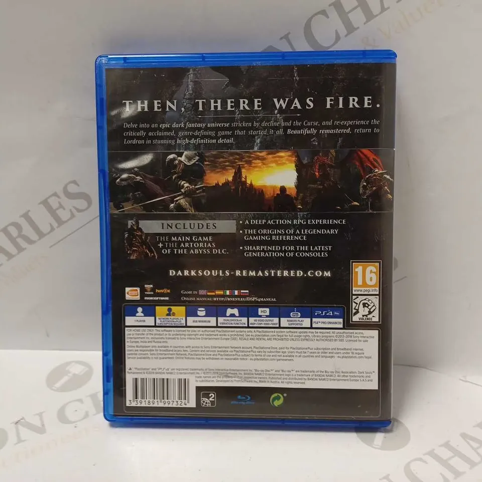 DARK SOULS REMASTERED (PS4)
